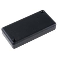 Hammond Electronics 1551LBK Euro-behuizing 80 x 40 x 15 ABS Zwart 1 stuk(s) - thumbnail
