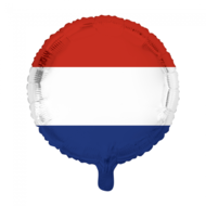 Folieballon Nederlandse Vlag (46cm)