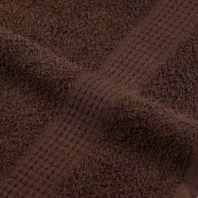 VidaXL Gastendoekjes 2 st 30x50 cm 360 g/m² 100% katoen bruin