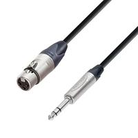 Adam Hall 5 Star BFV 0300 verloopkabel XLR female naar Jack TRS 3,0 m - thumbnail