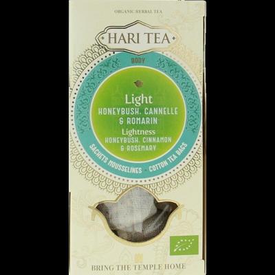 Hari Tea Honeyrush cinnamon rosemary lightness bio 10 Stuks
