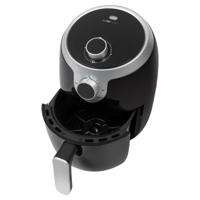 Clatronic FR 3769 H Airfryer 1.8 l 1000 W Zwart, Zilver - thumbnail