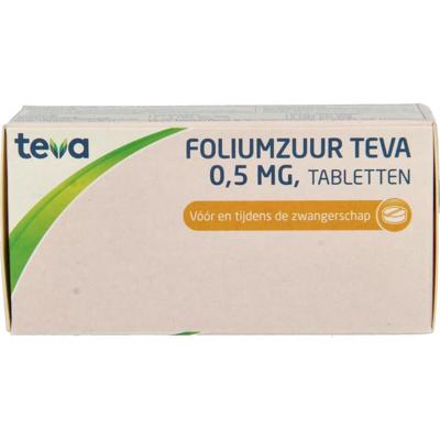 Foliumzuur 0.5mg 90 Stuks