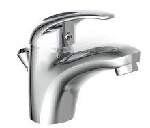 AQUA 2 SAVE waterbesparende ééngreepsmengkraan wastafel, chroom keramische schijven geluidsarme, verwisselbare 40 mm-cartouche Eco-Click functie en kinderbeveiliging 50% waterbesparing door sp AQUA 2 SAVE waterbesparende ééngreepsmengkraan wastafel, chroom keramische schijven geluidsarme, verwisselbare 40 mm-cartouche Eco-Click functie en kinderbeveiliging 50% waterbesparing door sp