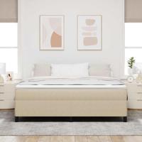 Bedframe Grijs groen 180 x 200 cm Katoenen stof - thumbnail