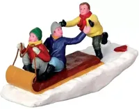 Kerstfiguur Toboggan trouble LEMAX - Lemax - thumbnail