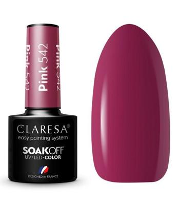Claresa uv/led gellak 5ml pink 542 classic look