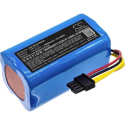 Cameron Sino batterij voor Proscenic Cocoa Smart 780T, Cocoa Smart 790T, Summer P1s, Summer P2s PN:Proscenic VR1717 2600mAh / 38,48Wh