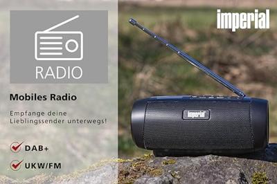 Imperial dabman go dab+ / fm compact radio zwart - 22-316-00 Imperial dabman go dab+ / fm compact radio zwart - 22-316-00