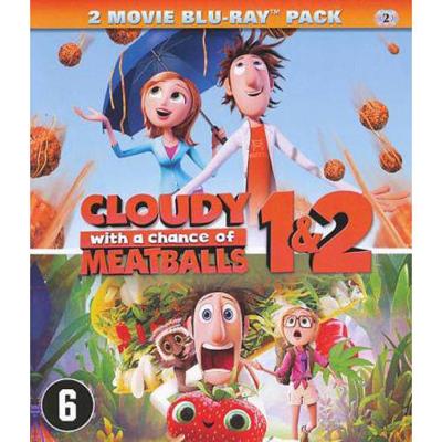 Cloudy With A Chance Of Meatballs 1 & 2 - Blu-Ray (8712609651188)