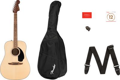 Fender California Standard Redondo Pack, Natural