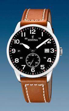 Horlogeband Festina F20347-7 Leder Bruin 21mm Horlogeband Festina F20347-7 Leder Bruin 21mm