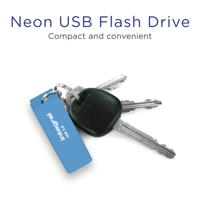 Integral Neon USB 3.0 stick, 32 GB, blauw - thumbnail