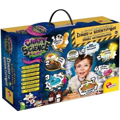 Crazy Science - Wetenschapsspel - Goofy de Wetenschapper - 7 Experimentele Kits - LISCIANI