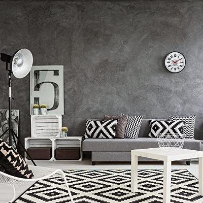 NeXtime NE-3259WI Moderne Gear Wandklok 36 cm Wit/Zwart NeXtime NE-3259WI Moderne Gear Wandklok 36 cm Wit/Zwart