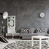 NeXtime NE-3259WI Moderne Gear Wandklok 36 cm Wit/Zwart - thumbnail