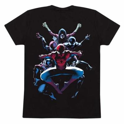 Spider-Man T-Shirt Spiderverse Back Size M