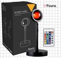 Zonsondergang lamp - Zwart - thumbnail