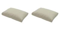 Lounge back 60x40 Beige eco nature outdoor finishing (2 stuks) Madison - Madison - thumbnail