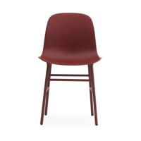 Normann Copenhagen Form eetkamerstoel Red vierpoot staal - thumbnail