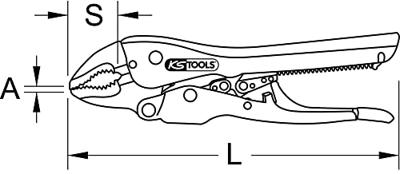 KS Tools 1151197 Griptang