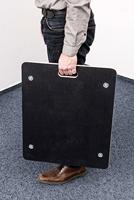 Metafranc WU0822020 Transportroller PA Laadvermogen (max.): 400 kg 590 mm x 490 mm x 140 mm Aantal rollers 4 - thumbnail