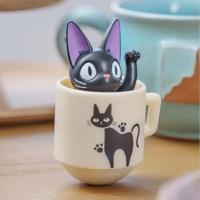 Kiki's Delivery Service Round Bottomed Figurine Kiki with her mug 6 cm - thumbnail