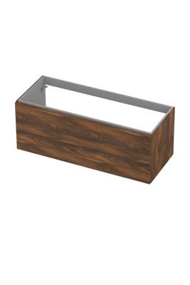 Onderkast INK 1 lade softclose met greep hout decor 120 cm x 48 cm x 45 cm Noten 1258032