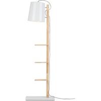 its about RoMi Vloerlamp 'Cambridge' met plankjes, kleur Wit - thumbnail