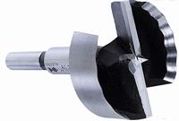 Fisch-Tools Houtboor | d. 40 mm totale lengte 90 mm | schacht-d. 10 mm | 1 stuk - 031704000 031704000 - thumbnail