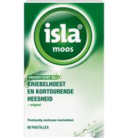 Isla Moos Keelpastilles - bij kriebelhoest en kortdurende heesheid - thumbnail