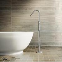 Clou Xo Vrijstaande Badmengkraan Type 7 Met Handdouche Chroom - thumbnail