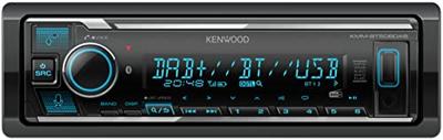 Kenwood KMMBT508DAB Autoradio enkel DIN DAB+ tuner, Aansluiting voor stuurbediening, Bluetooth handsfree