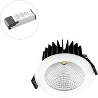 EVN LC44100102 EVN Lichttechnik LED-inbouwlamp LED LED vast ingebouwd 10 W Wit - thumbnail