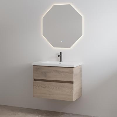 Badmeubelset Best Design Quick 65 cm Hout + Glans Wit Blad