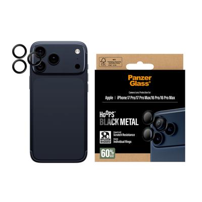 PanzerGlass neu PG43455 Cameraprotector (glas) IPhone 17 Pro, IPhone 17 Pro Max, iPhone 16 Pro, iPhone 16 Pro Max 1 stuk(s) Krasvast - thumbnail
