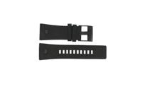Horlogeband Diesel DZ7193 / DZ7262 Leder Zwart 28mm - thumbnail
