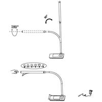 Eglo Bureau of tafellampLaroa - 96435 - thumbnail