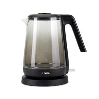 Waterkoker - LIVOO - DOD216N - 2200 W - 1,7 L - Glas / Zwart - thumbnail