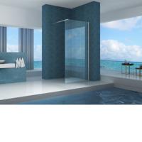 Outlet Inloopdouche 120 X 200 cm 8 mm Nano Antikalk Behandeling Aqua Splash - thumbnail