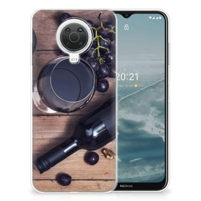 Nokia G20 | G10 | Siliconen Case | Wijn