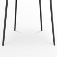 Nolon Nora-Fé Eetkamerstoel Grijs - Velvet - Zwart Onderstel - thumbnail