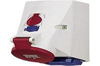 MENNEKES MENNEKES 1649, Gerade, 400 V, Blau, Rot, Weiß, IP44, 1 Stück(e) 1649 CEE-wandcontactdoos 16 A 5-polig 400 V, 230 V 1 stuk(s) - thumbnail