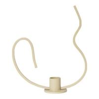 ferm LIVING Valse Kandelaar Low - Cashmere - thumbnail