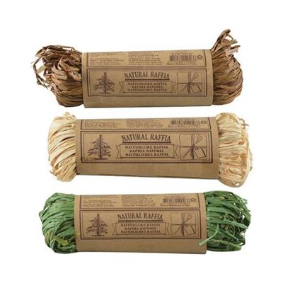 Esschert Design Raffia in 3 kleuren