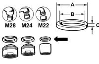 Cornat Dichting Perlator M24X1 (4St) - TEC380116 - thumbnail
