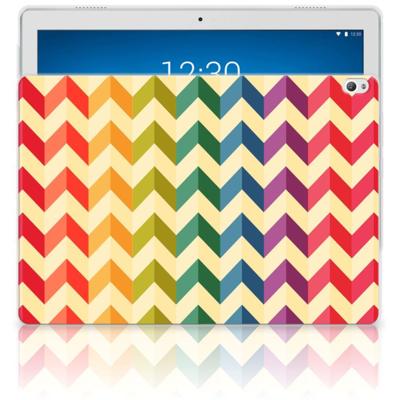 Lenovo Tab P10 Hippe Hoes Zigzag Multi Color Lenovo Tab P10 Hippe Hoes Zigzag Multi Color