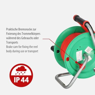 Brennenstuhl Garant G IP44 Tuinhaspel, 23 +2m Kabelhaspel - thumbnail