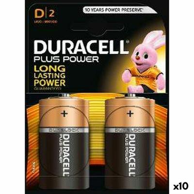 Alkalinebatterijen DURACELL 1,5 V LR20 (10 Stuks)