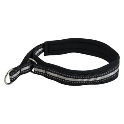 Jack and Vanilla Anti trek sliphalsband - Maat L - Omtrek nek 42 cm - Zwart